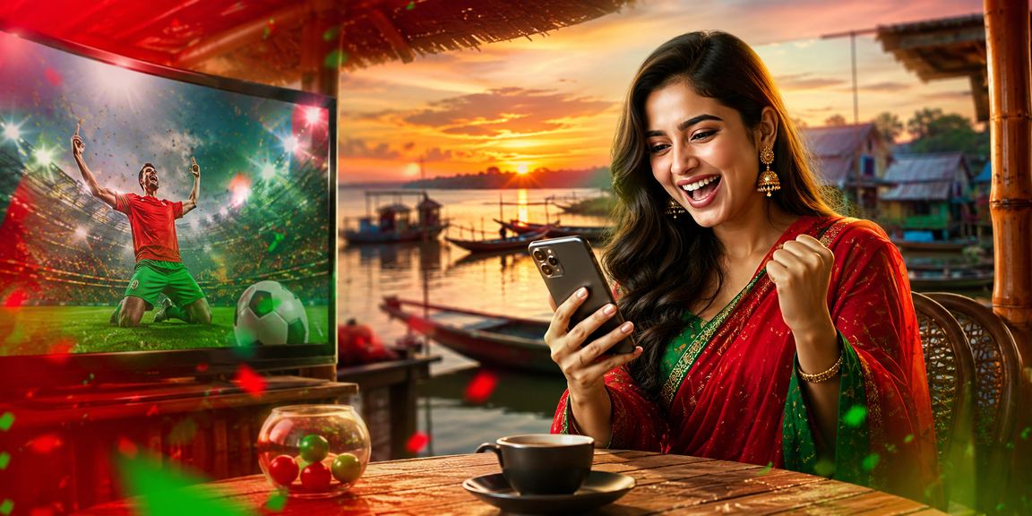 Lottery & Betting Festival at Tanguar Haor with a Red & Green Theme